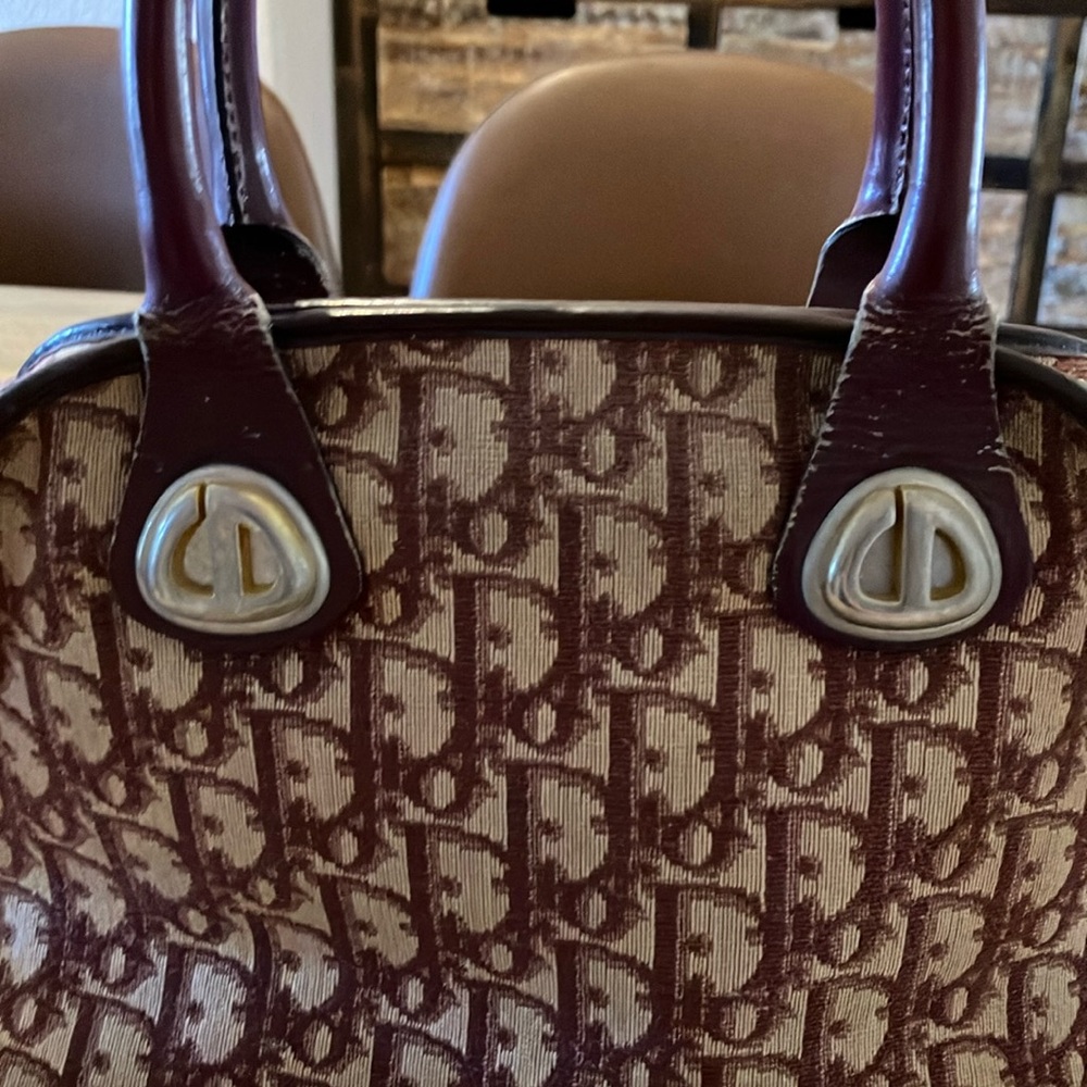 Vintage Dior Monogram Handbag - Picture 6 of 9